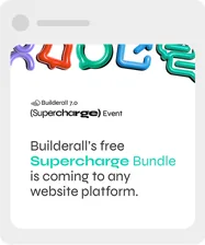 Post social: “Builderall’s free Supercharge Bundle is coming to any website platform”